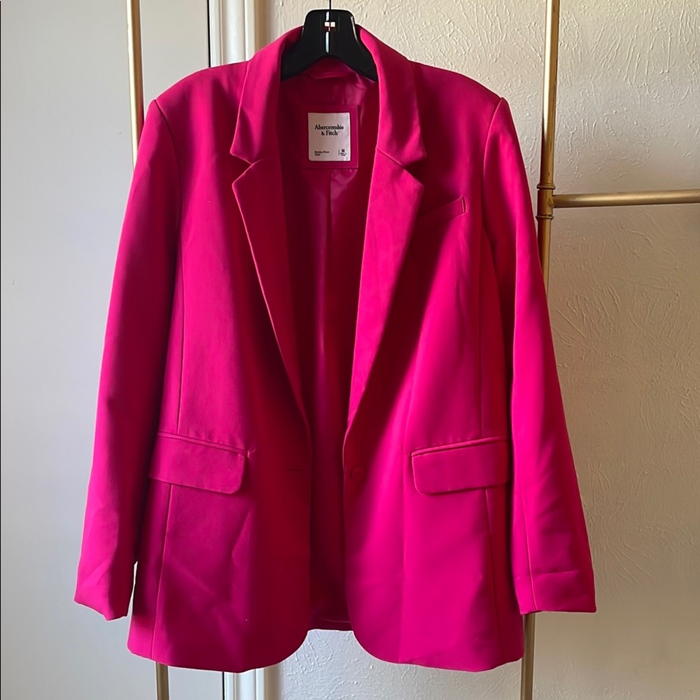 Abercrombie & Fitch Pink Blazer